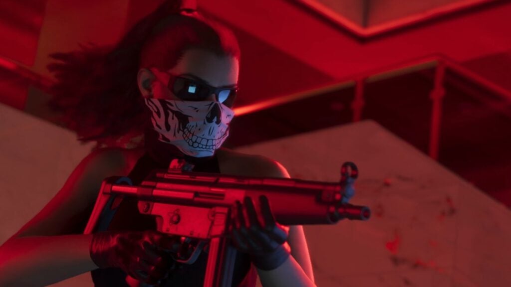 Lucia Robbing a Bank