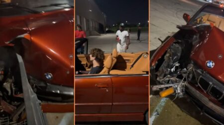 Indiana Teen Destroys Dad’s BMW and the Internet is Freaking Out: ‘Saw the Rims and Started Praying for Lil Man’ Indiana Teen Destroys Dad's BMW and the Internet is Freaking Out 'Saw the Rims and Started Praying for Lil Man'