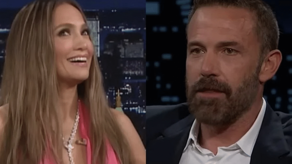 Jennifer Lopez Sends Fierce Message To Be Affleck: ‘That Free Feeling’ Jennifer Lopez and Ben Affleck on The Tonight Show