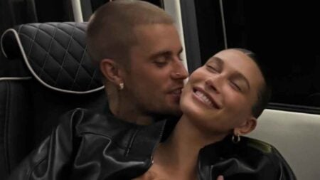 Justin Bieber and Hailey Bieber
