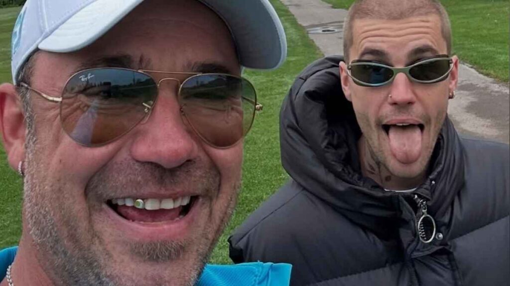 Justin Bieber and Jeremy Bieber