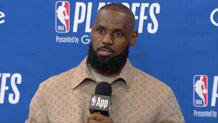 LeBron James speaks up about his recent playoff loss