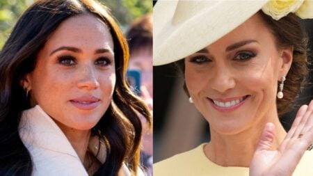 Meghan Markle and Kate Middleton photo merge.