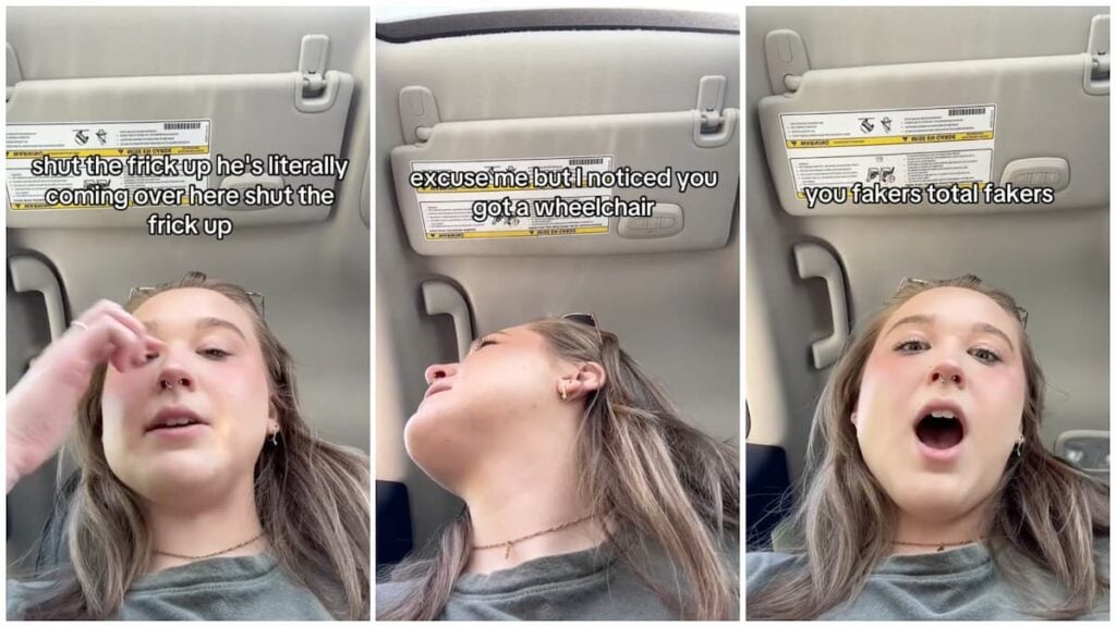 Ohio Influencer Who Uses a Wheelchair Gets Accused of Faking Her Disability in Awkward Viral Confrontation: ‘Is This a Southpark Episode’ Ohio Influencer Who Uses a Wheelchair Gets Accused of Faking Her Disability in Awkward Viral Confrontation