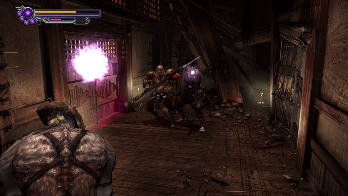 Jubei and Ekei fighting