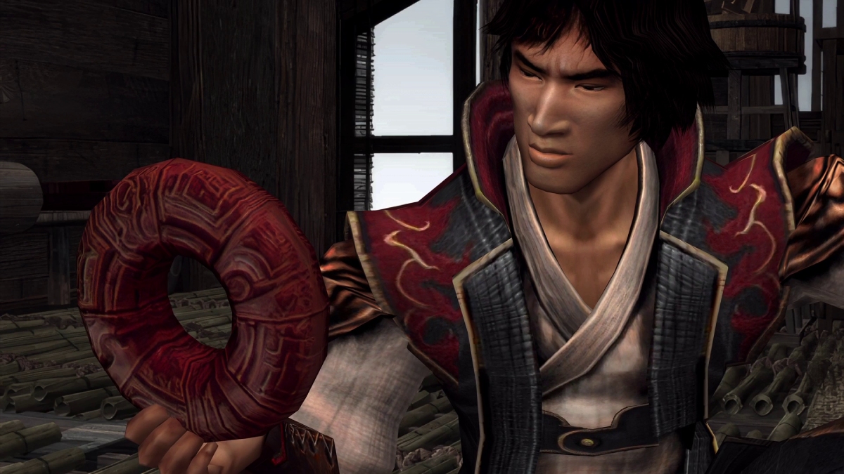 Jubei holding the red ring