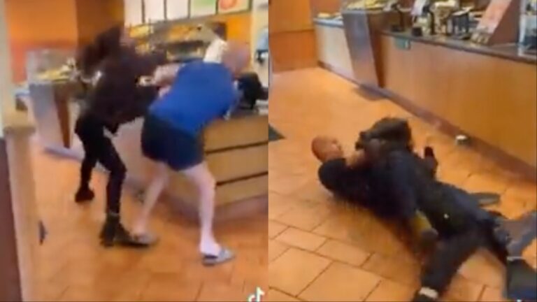 customers fight at a Colorado panera bread