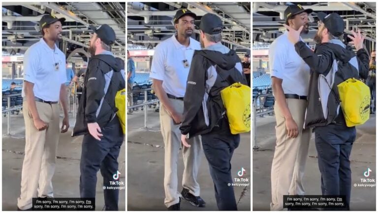 Pittsburgh Pirates Employee Gets Suspended After Video Surfaces of Him Getting Into a Postgame Altercation: ‘Poor Guy Probably Lost His Job for Serving Justice’ Pittsburgh Pirates Employee Gets Suspended After Video Surfaces of Him Getting Into a Postgame Altercation