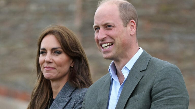 Prince William Humors Fans During Symbolic Royal Engagement With ‘Beautiful’ Wife: ‘You Dont Have to Say That’ Prince William and Kate Middleton.