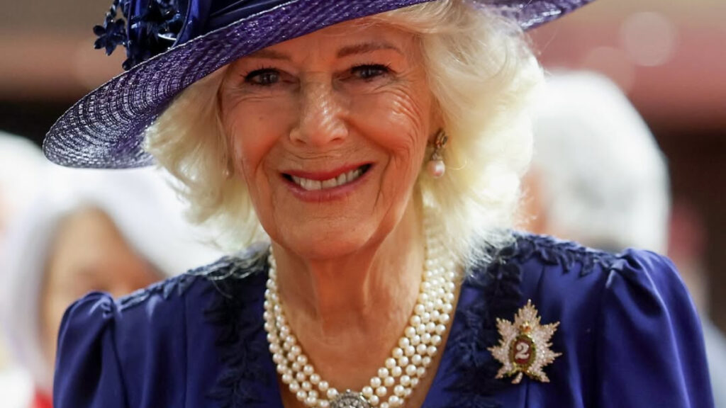 Queen Camilla Extends Olive Branch to Prince Harry Despite Last-Minute Snub: ‘Meaningful Change Never Comes Easily’ Queen Camilla wearing a purple outfit during visit to Canada.