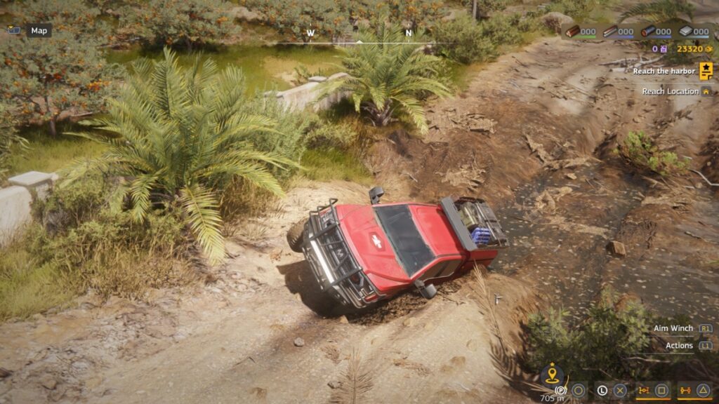 A game's physics engine at work