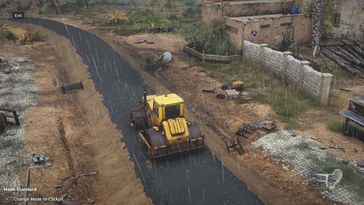 Building a road in RoadCraft