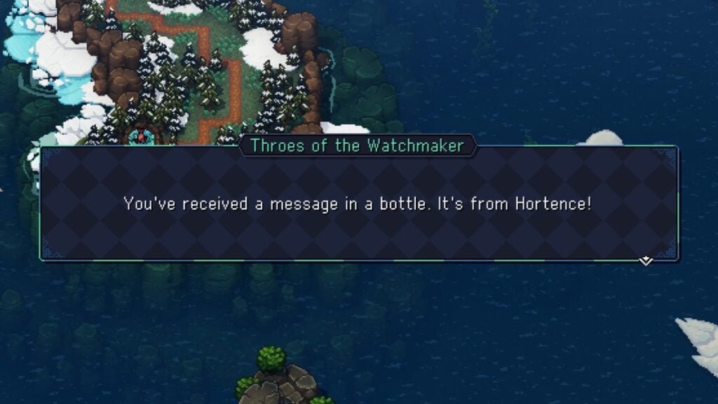 Sea of Stars DLC Hortence Letter