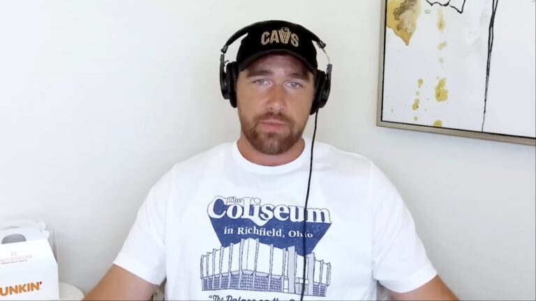 Travis Kelce on the New Heights podcast