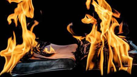 Ohio Man Burns 100 Library Books in Viral Social Media Video: ‘What a Sad World We Live In’ Ohio Man Burns 100 Library Books in Viral Social Media Video: ‘What a Sad World We Live In'