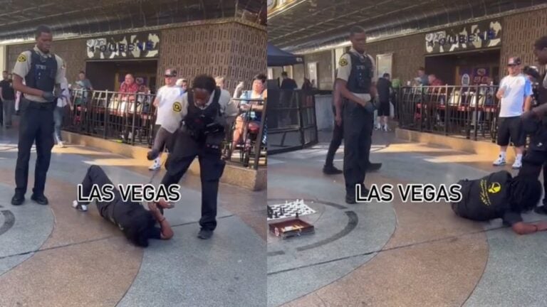 A picture of the Nevada security guard.