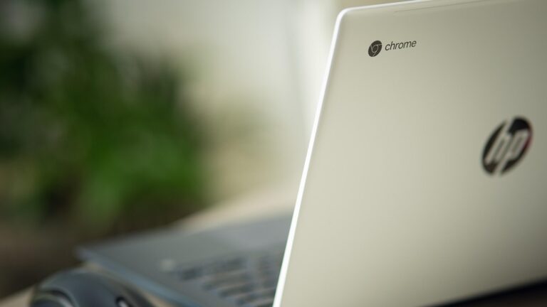 an hp chromebook laptop