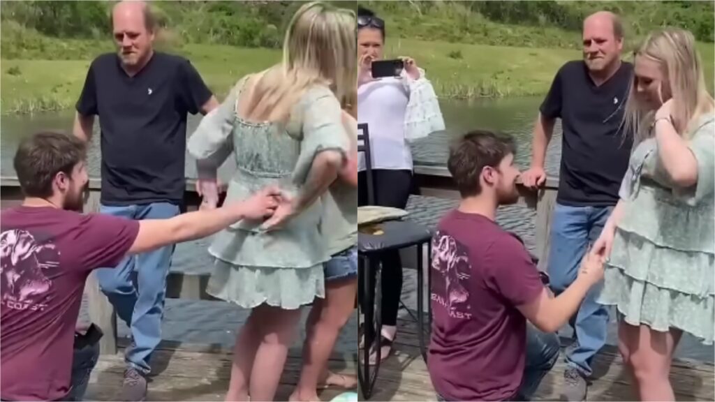 Georgia Couple That Went Viral For ‘Worst Proposal Ever’ Speaks Out: ‘It Wasn’t As Bad As It Looked’ Georgia couple engagement video goes viral on TikTok