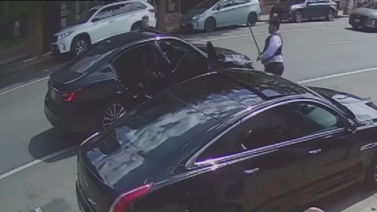 California Carjackers Get More Than They Bargained For as Bystanders Smash Their Car: “What has happened to us?” two bystanders attacking some carjackers' getaway vehicle