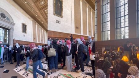 Over 40 Pro-Palestine Students Arrested in New York During Columbia University Demonstration: ‘Disgusting Abuse of Power’ University of Columbia New York Protest