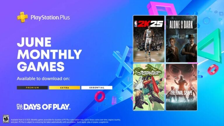 sony days of play playstation plus essential tier free games june 2025