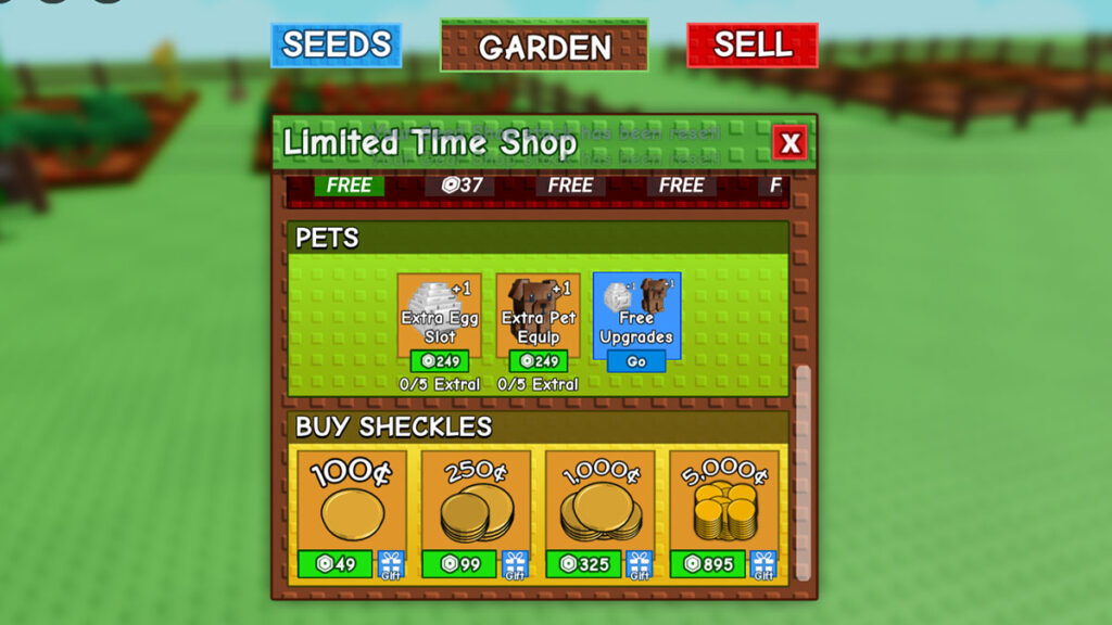 Is It Worth Buying Sheckles in Roblox Grow a Garden with Robux?