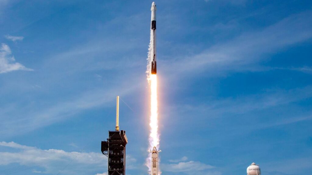 SpaceX rocket launch