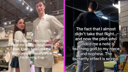 Pilot Flirts With Woman in North Carolina and Changes the Course of Their Lives, ‘The Butterfly Effect is Too Real’ woman falls in love with pilot while in north carolina