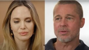 Angelina Jolie and Brad Pitt California newspaper