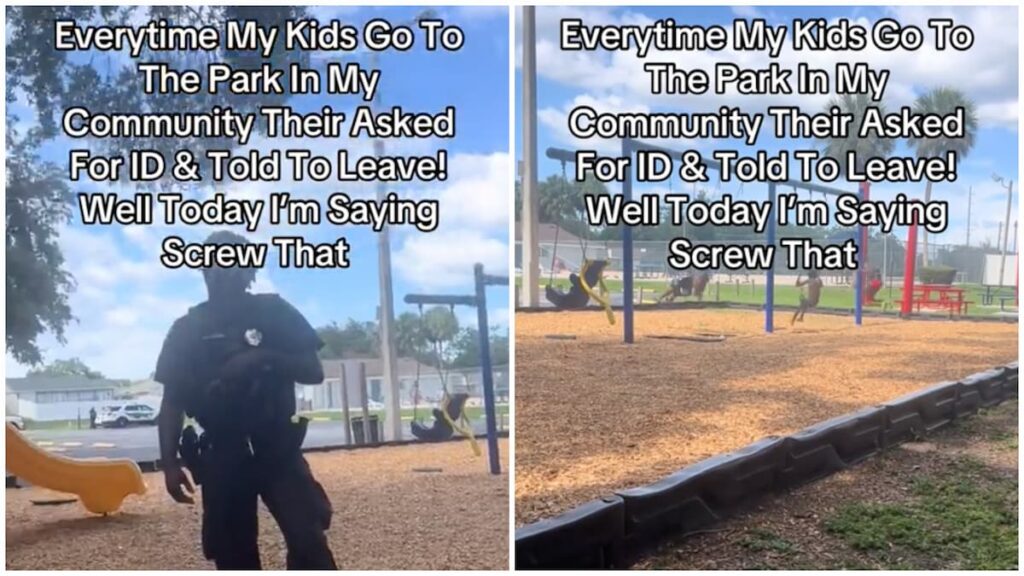 Black Texas Mom Gets Asked for ID to Allow Her Kids to Play in the Community Park, Sparks Outrage: ‘I Know Little White Kids Are Not Getting Asked For Their ID’ Black Texas Mom Gets Asked for ID to Allow Her Kids to Play in the Community Park Sparking Outrage