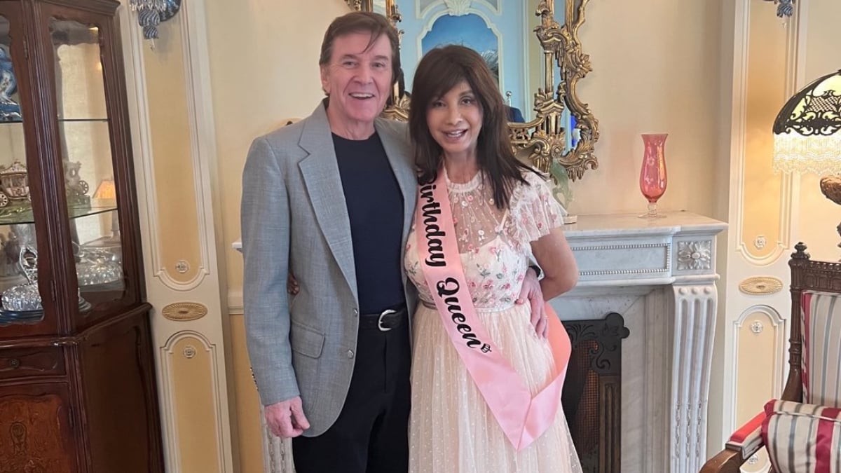 Bobby Sherman and his wife Brigitte Poublon Sherman.