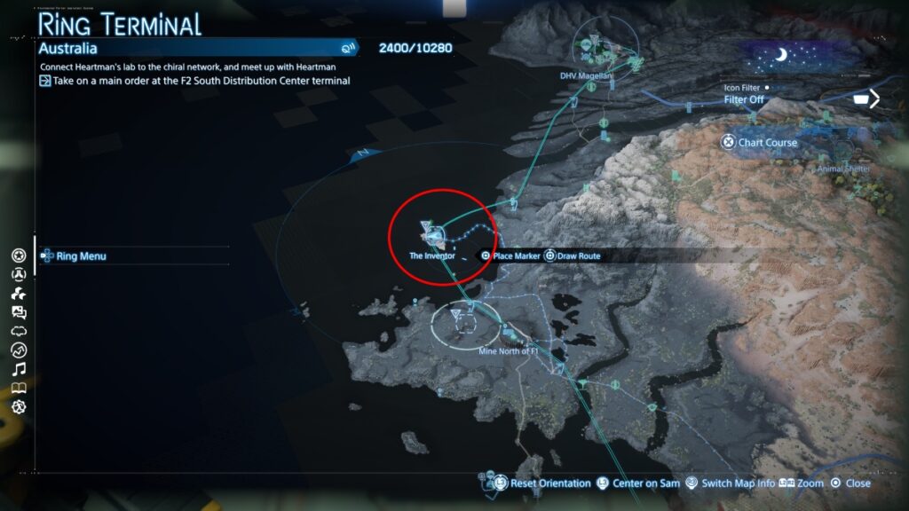 The Inventor Location