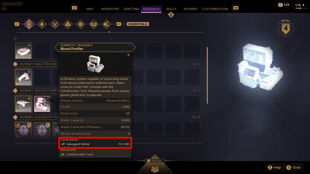 How to Unlock the Blood Purifier in Dune Awakening