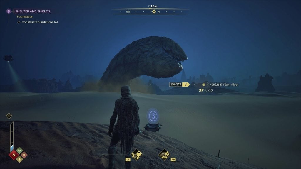 Sandworm in Hagga Basin