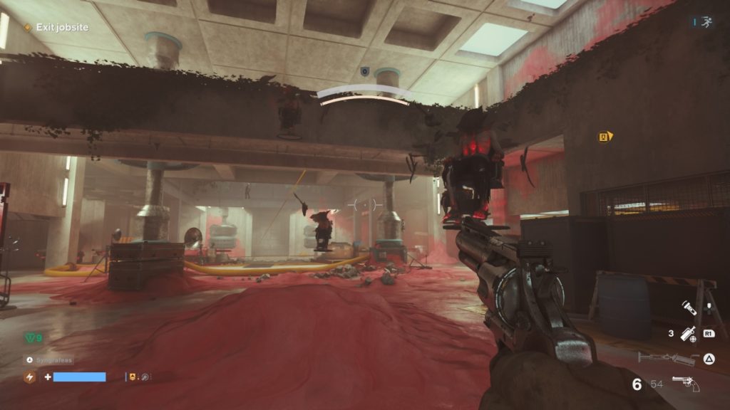 Combat in FBC Firebreak