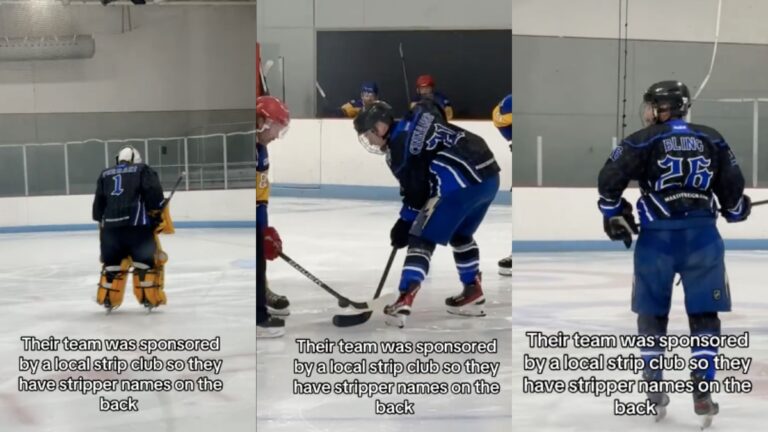 Florida ice hockey team sponsored by a strip club