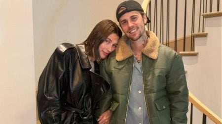 Justin Bieber and Hailey Bieber