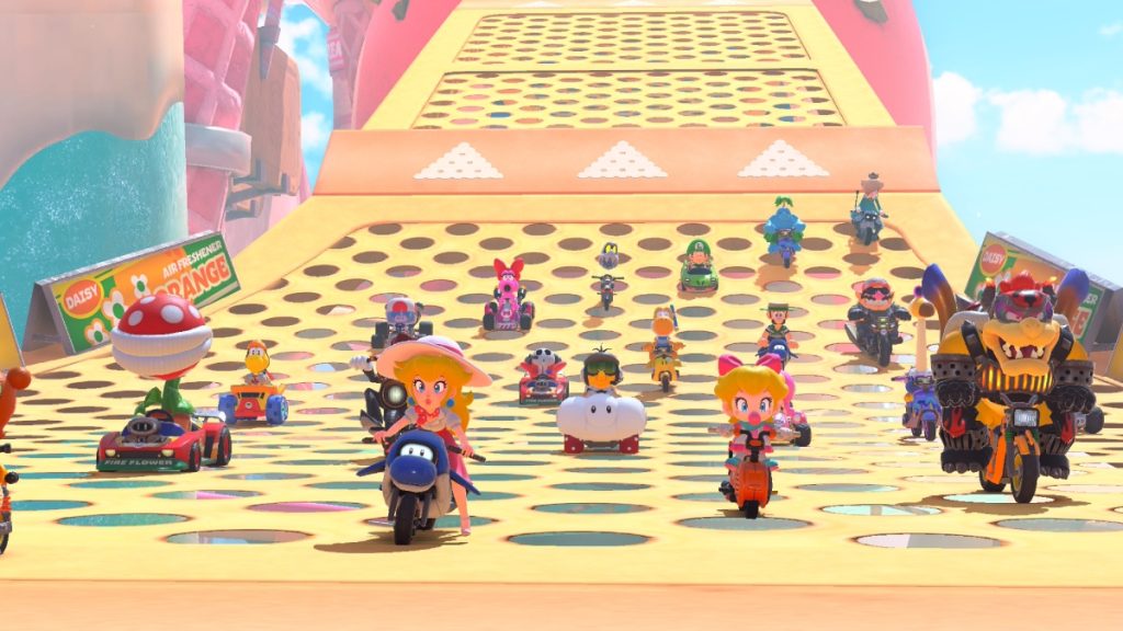 Mario Kart World Start Line