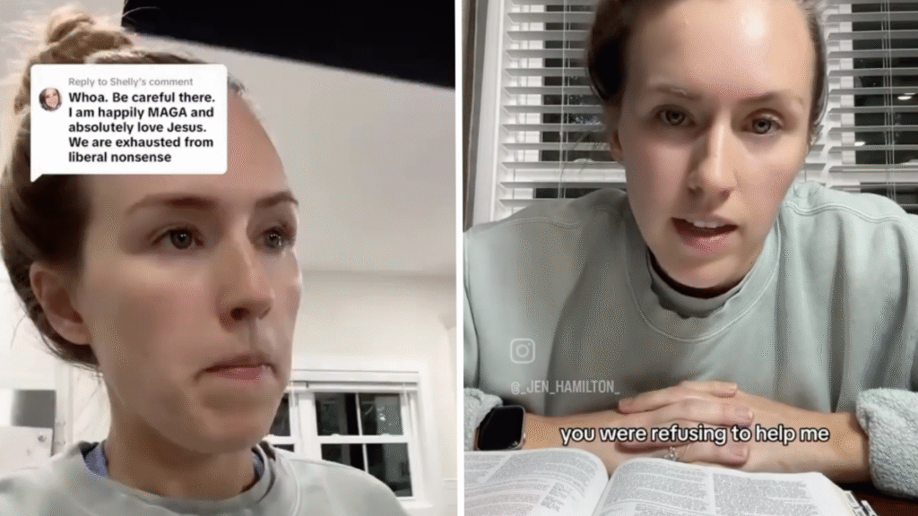 North Carolina Mother ‘Receives Death Threats’ After Challenging MAGA Trump Supporters With Bible Verses: ‘How Very Christian of Them’ North Carolina Mother 'Receives Death Threats' After Criticizing Trump Supporters with the Bible