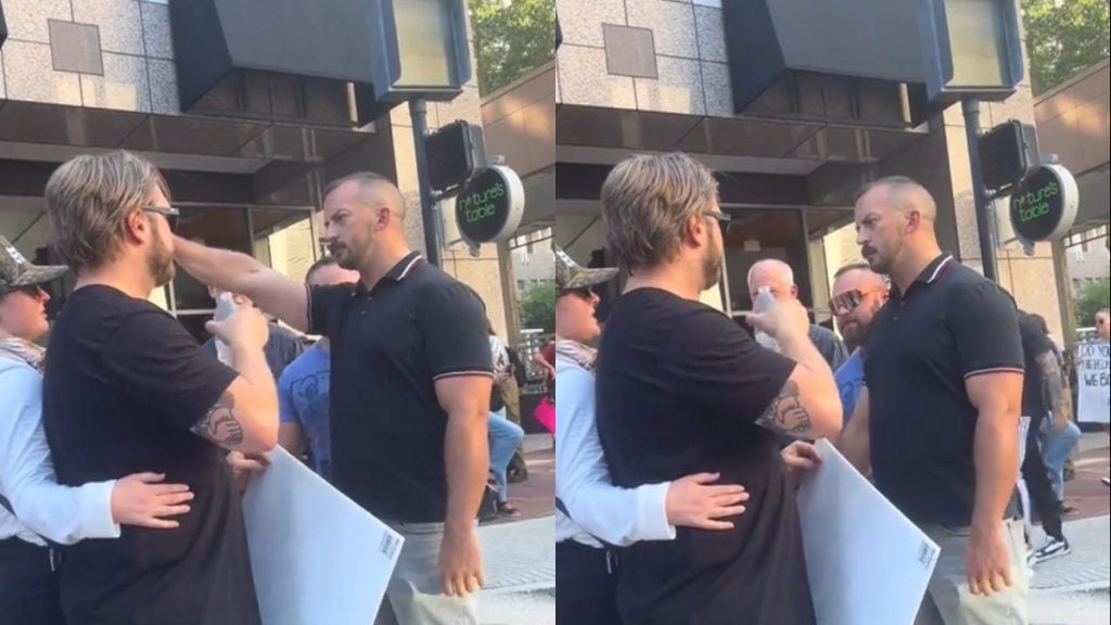 Husband of Orange County Sheriff’s Deputy Caught Giving Nazi Salute at Orlando No Kings Protest: ‘That’s a Good Radar for the Morally Corrupt’