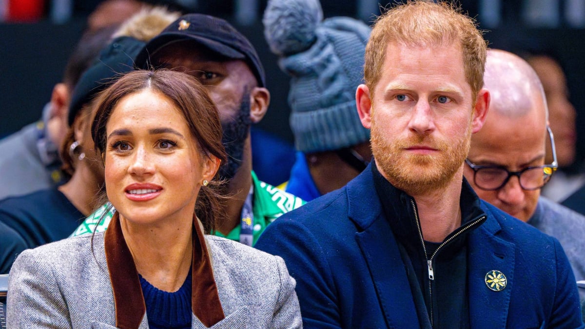 Prince Harry and Meghan Markle at the Invictus Games in Vancouver, Canada.