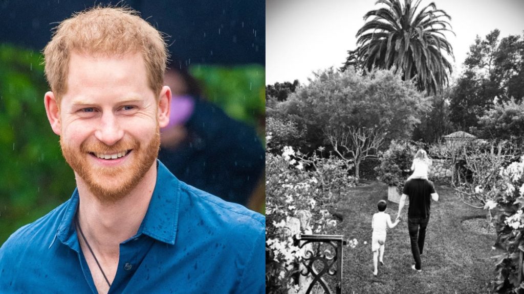 Archie and Lilibet Become Missing Chess Piece in Prince Harry’s Odd Game: ‘He’s Tried Everything’ Prince Harry walking with kids Archie and Lilibeth.