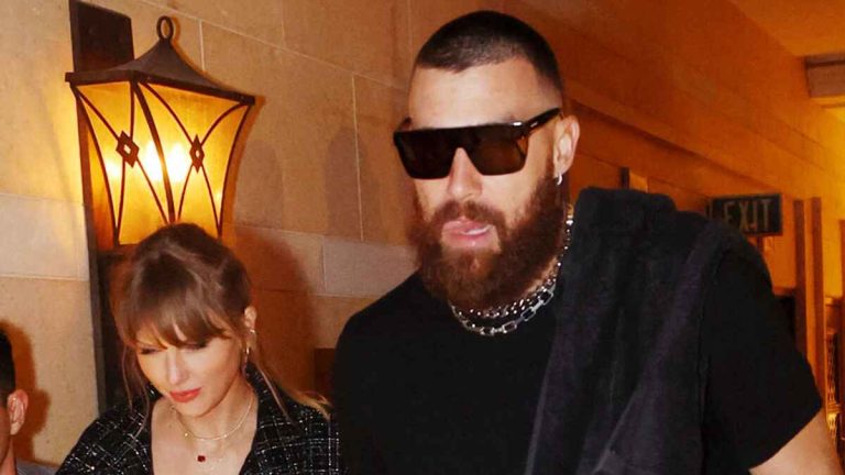 Taylor Swift and Travis Kelce