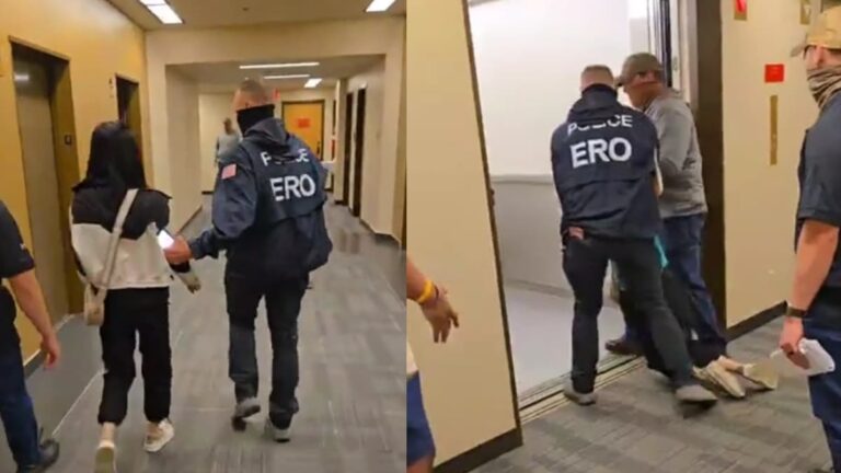 Seattle Woman Inhumanly Dragged by Power-Drunk ICE While Unconscious and Her Lawyer Is Away: ‘We Outnumber Ice’ A picture of the Seattle woman being dragged away.