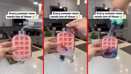 Eyewear Brand in Massachusetts Wants Moms to Drink Lean, ‘Karens Will Call It Klean’ a woman making the drug lean shared by night shift glasses, an eyewear company in massachusetts