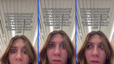 arizona tiktoker _madisonpamela sharing a video about southwest airlines