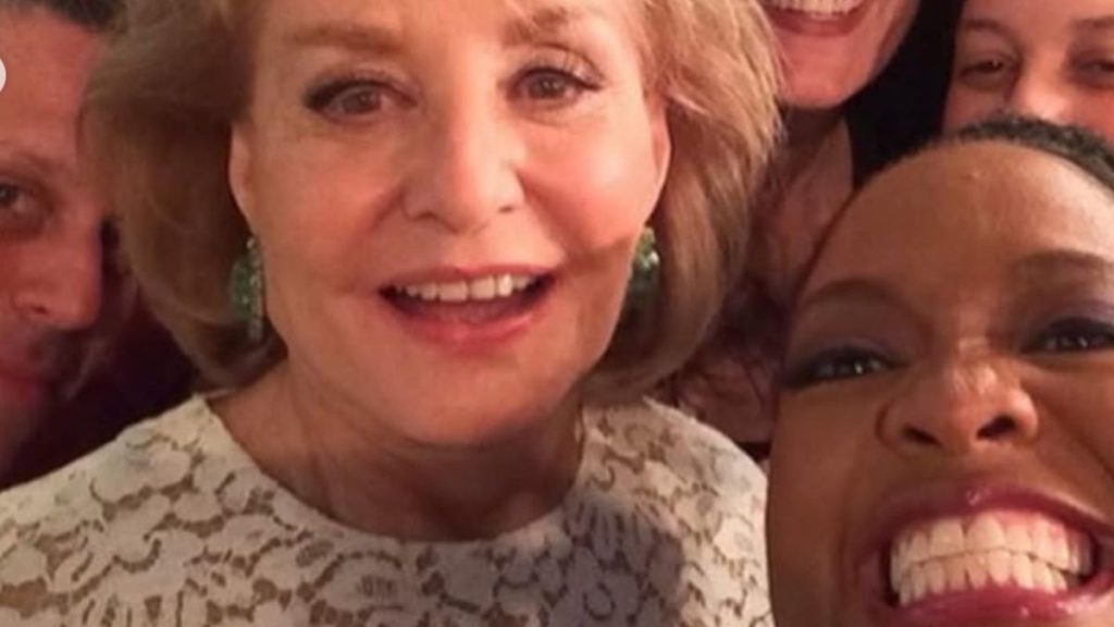 Barbara Walters and Sherri Shepard