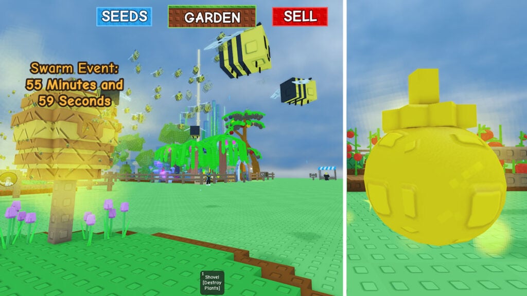 How the Bee Swarm Event and Pollinated Mutation in Roblox Grow a Garden Works
