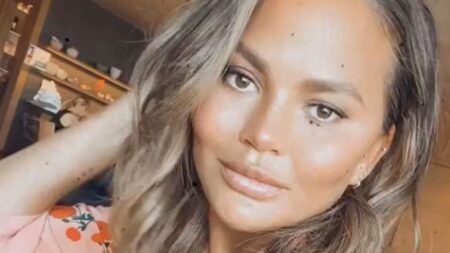 Chrissy Teigen Told To Shut Her ‘Bloated Pie Hole’ For Taking Stance On Los Angeles ICE Raids Chrissy Teigen selfie