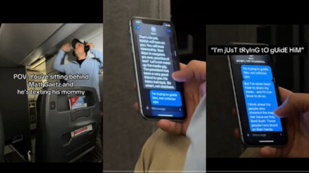 florida rep matt gaetz texting his mother about donald trump